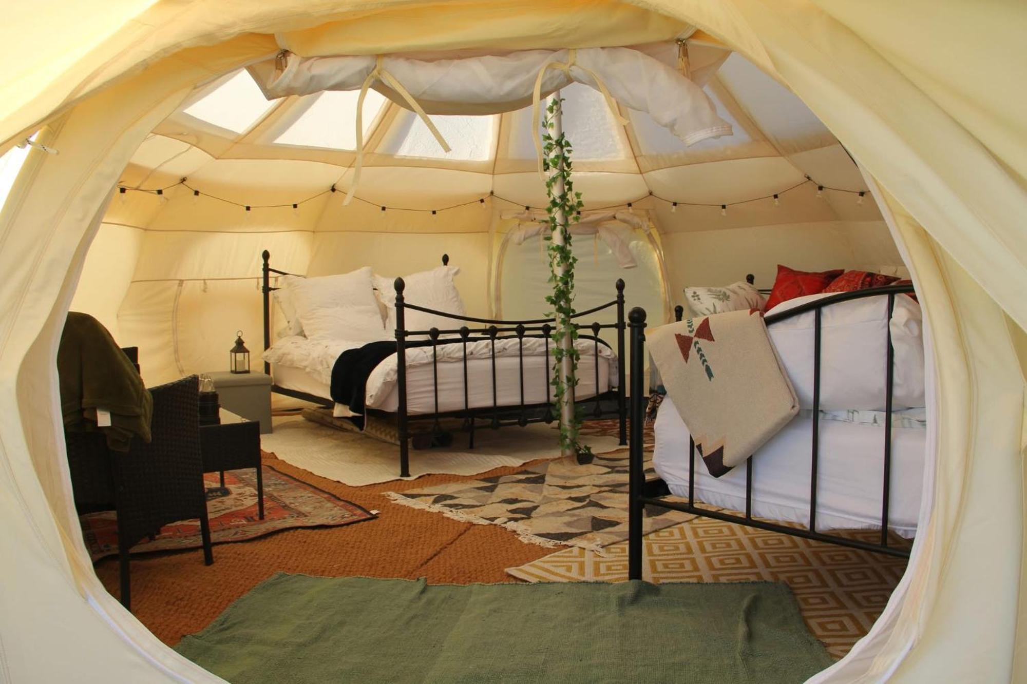 Tal-Y-Fan Farm 6M Stargazer Tent Bridgend  Bagian luar foto