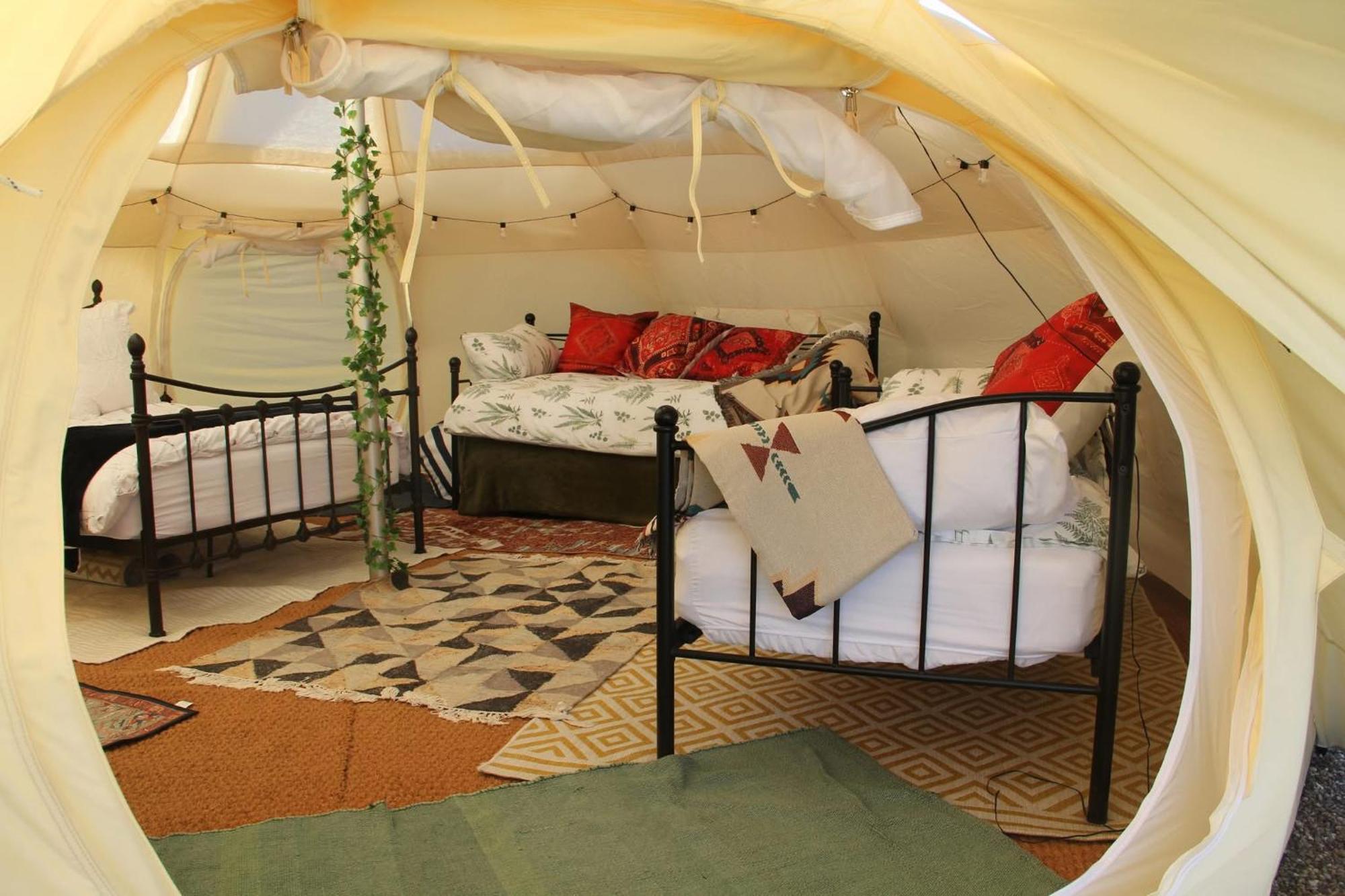 Tal-Y-Fan Farm 6M Stargazer Tent Bridgend  Bagian luar foto